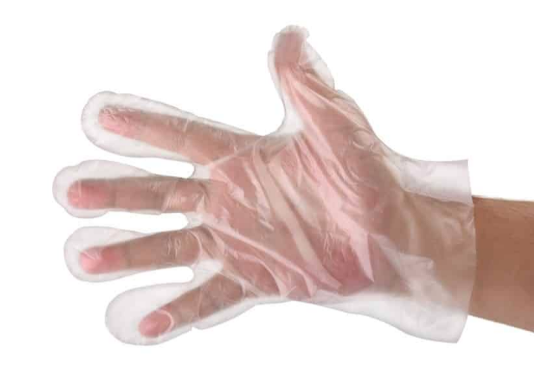 disposable poly glove